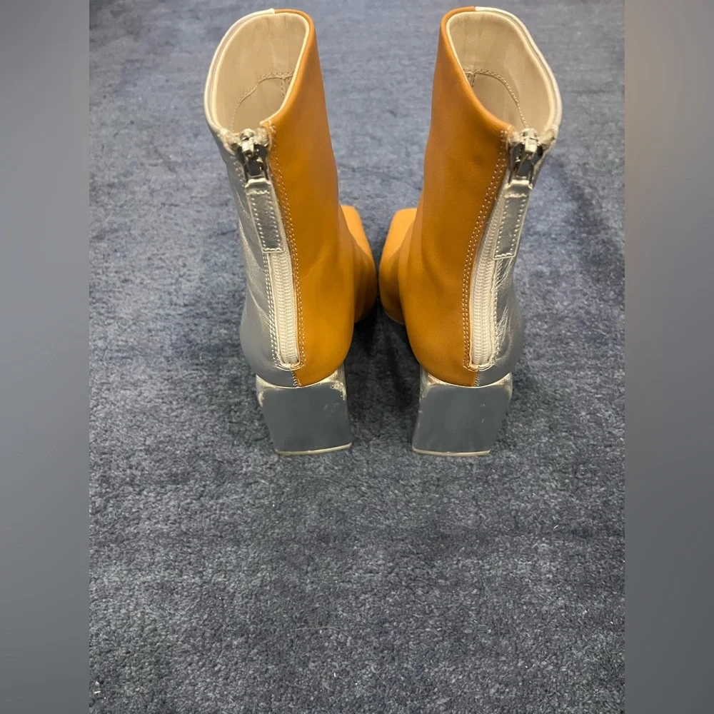Jonathan Simkhai Tan and Chrome Ryder Heeled Boots - Picture 6 of 10